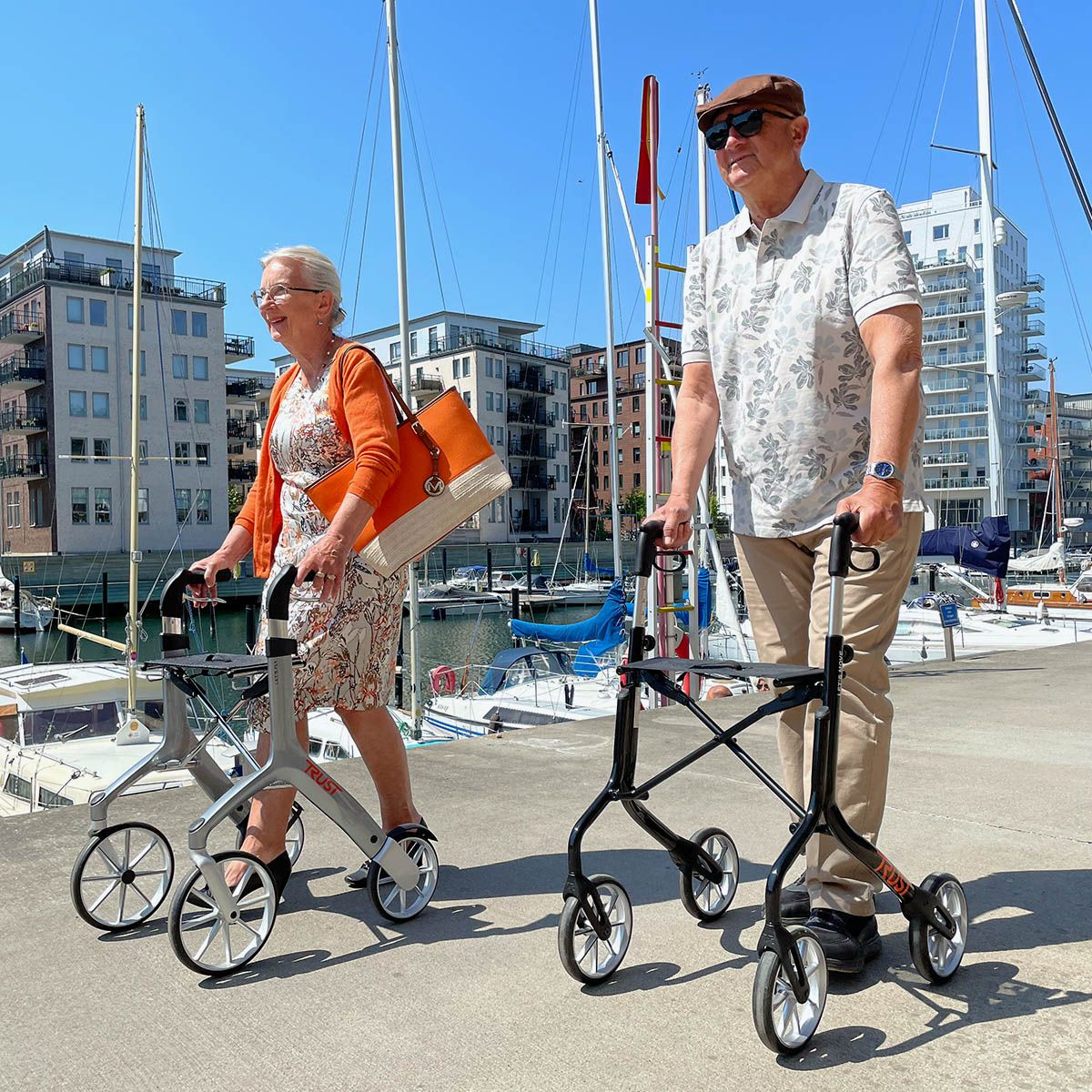 MADRID – LE DÉAMBULATEUR 3 ROUES PRATIQUE ET SÉCURISANT